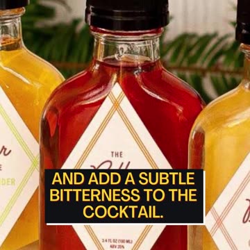 Types of cocktail bitters