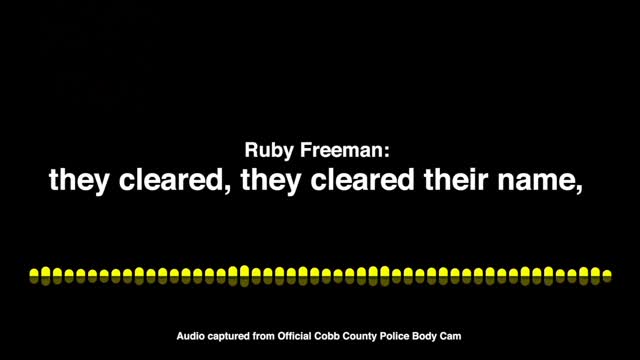 RPFC Archive - Ruby Freeman said FBI helped her wipe her social media