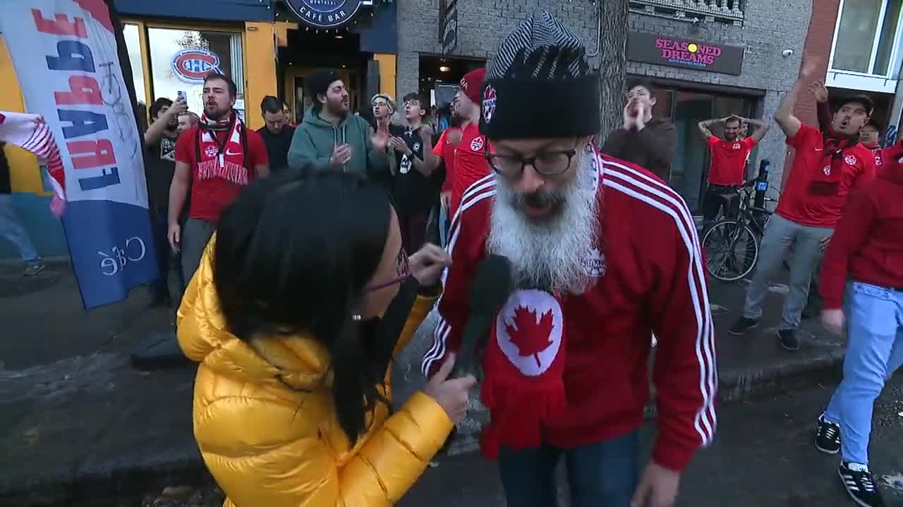 Soccer fans across the country celebrate Canada's return to the World Cup