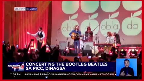 Concert ngThe Bootleg Beatles,dinagsa sa PICC