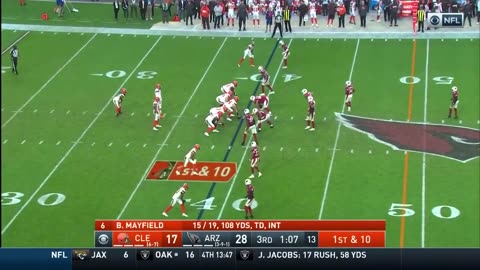 2019-12-15 Cleveland Browns vs Arizona Cardinals