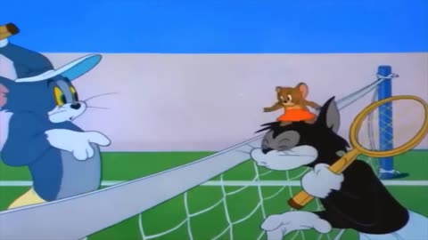 Cartoon video Tom and Jerry....