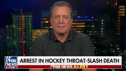 Arrest in hockey throat-Slash death