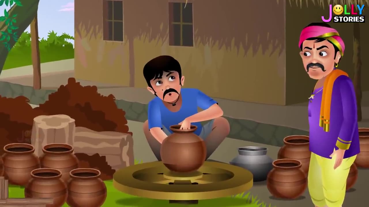 The Story of Three Pots English Moral Story || Animated Moral Storie | Fairy tales | English Stories