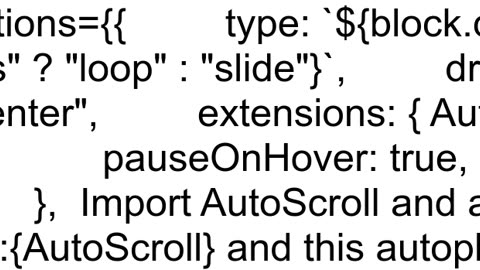 Integrating Splidejs Auto Scroll Carousel with Nextjs 13 How to Properly Set it Up