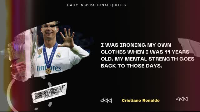 Cristiano Ronaldo - 18 Best Powerful quotes for Growth Mindset instantly