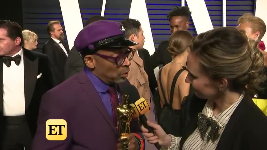 Spike Lee on His Epic Bear Hug With Samuel L. Jackson Following His Oscar Win (Exclusive)