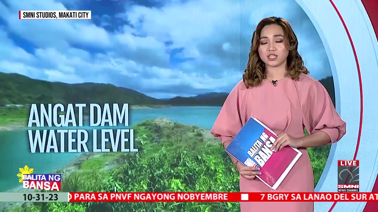 Lebel ng tubig sa Angat dam, malapit nang maabot ang goal na 220 meters