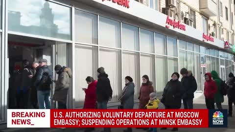 U.S. Authorizes Voluntary Departure At Moscow Embassy, Suspends Operations At Minsk Embassy