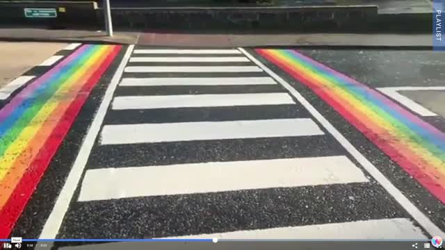 Sodomy colours in Roscommon on a main road (Gemma O'Doherty) December 2022