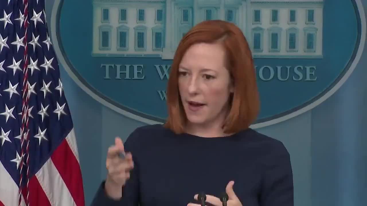 Jen Psaki Confirms Phones Given to People Illegally Crossing our Border