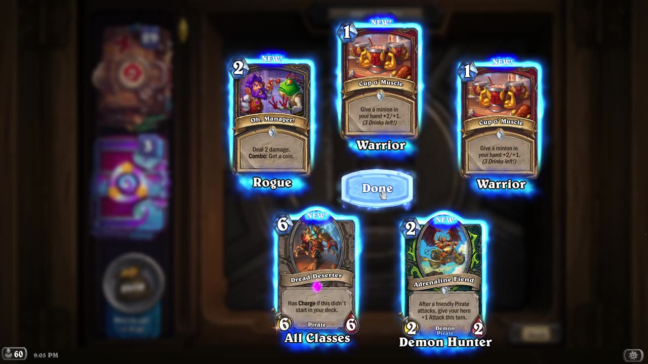 Hearthstone opening 50 packs