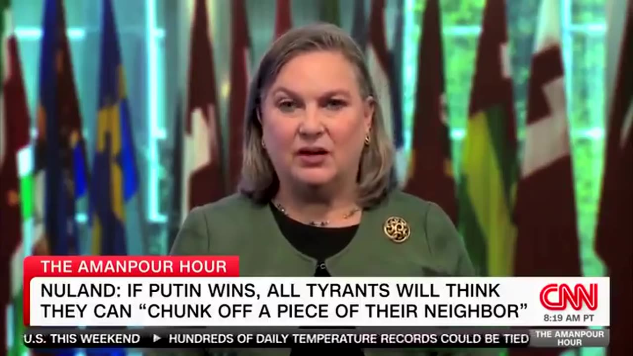 Victoria Nuland makes it clear why the US supports Ukraine: