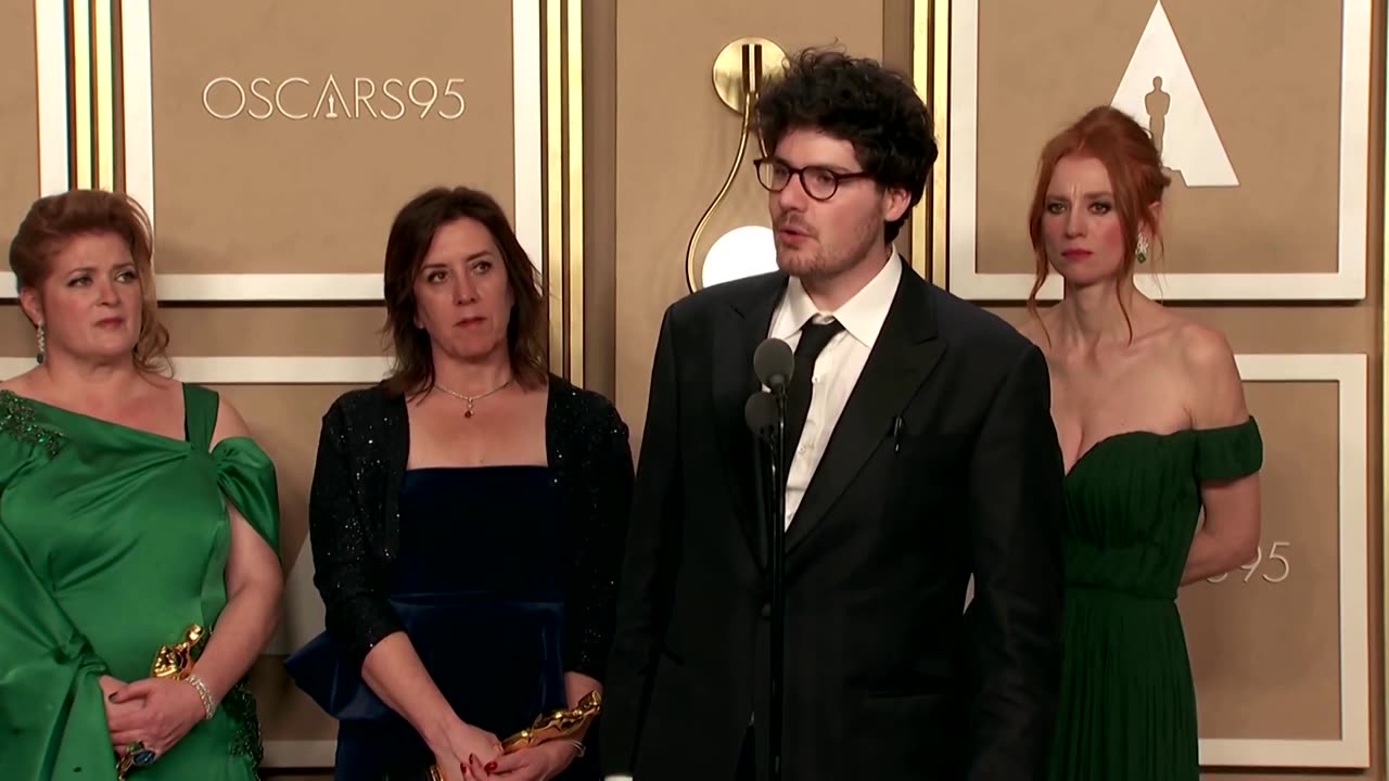 Oscar winners talk inclusivity, democracy, animation