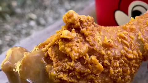 Life is too short, eat what you want! #friedchicken #jollibee #filipinofood #foodontiktok