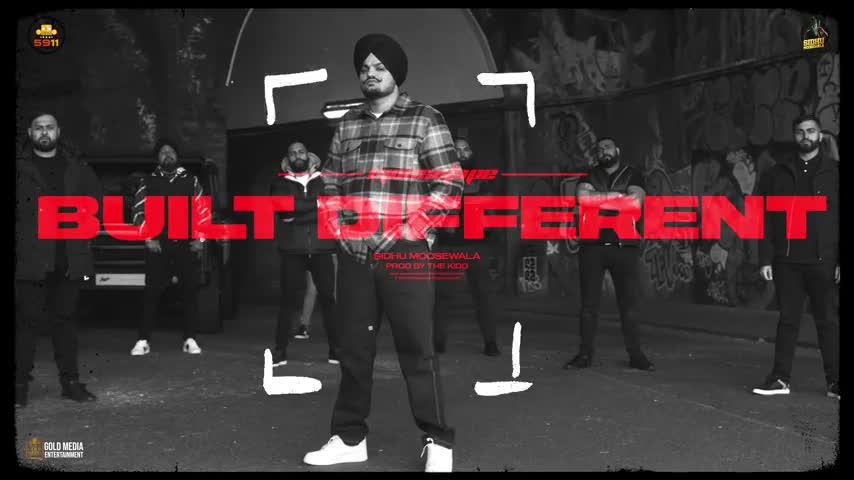 BUILT DIFFERENT (Official Audio) Sidhu Moose Wala - The Kidd - Moosetape