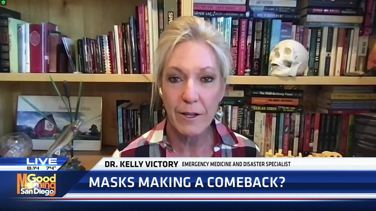 Dr. Kelly Victory: Bringing masks back is INSANITY