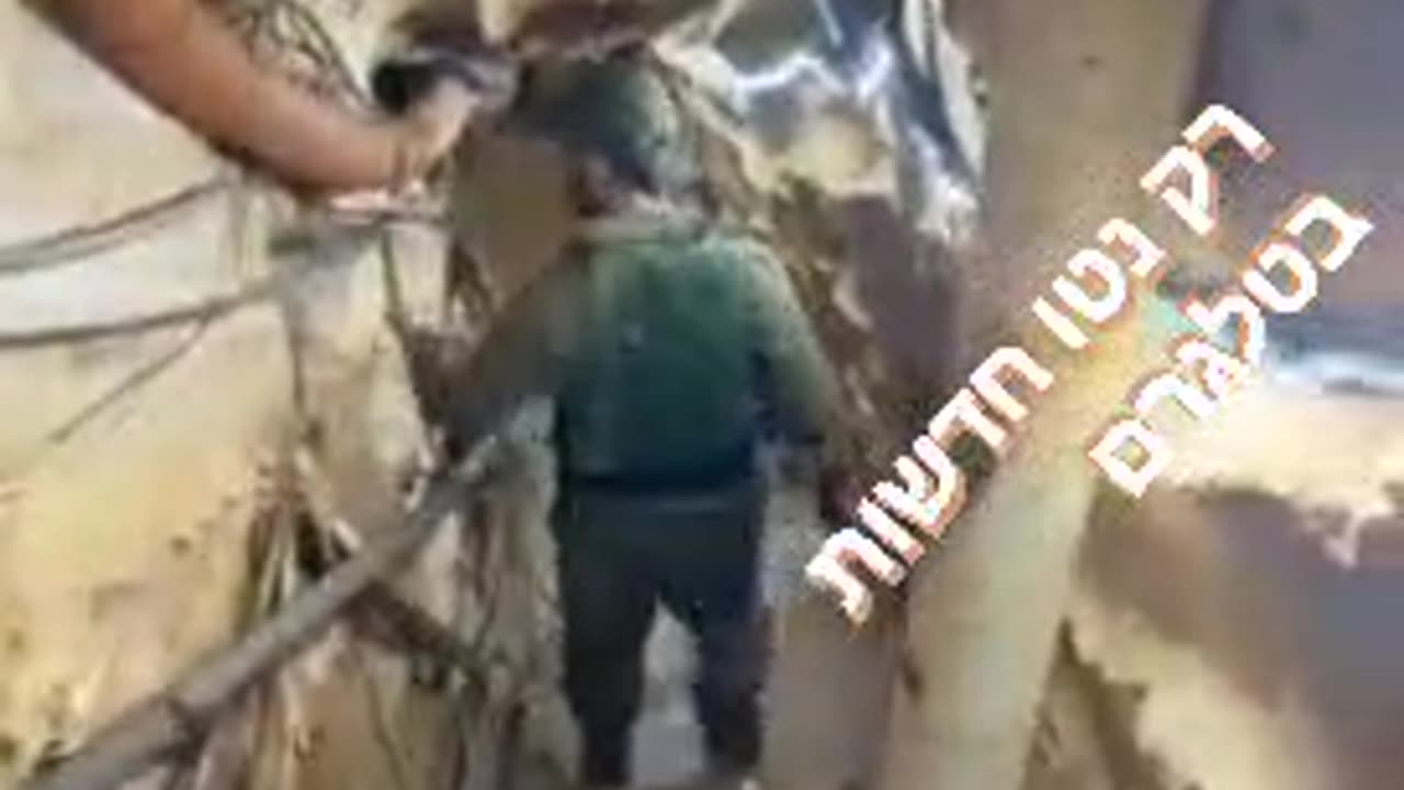 70 m deep dug tunnel, by Hasbulla in northern Israel to come across the border and cause terror