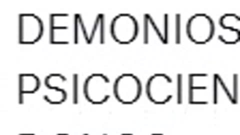 PSICOCIENCIA E DIABO É A MESMA COISA