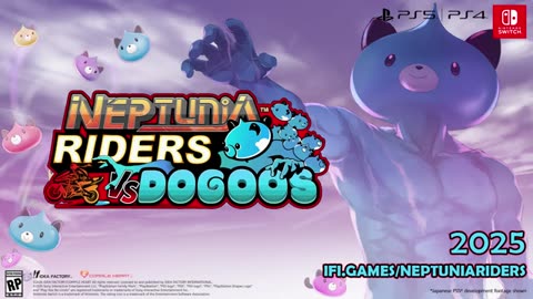 Neptunia Riders VS Dogoos - Official Announcement Trailer