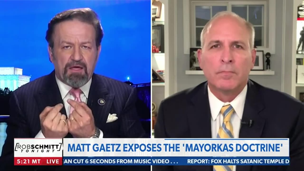 Matt Gaetz EXPOSES the "Mayorkas Doctrine." Mark Morgan joins Seb Gorka on NEWSMAX