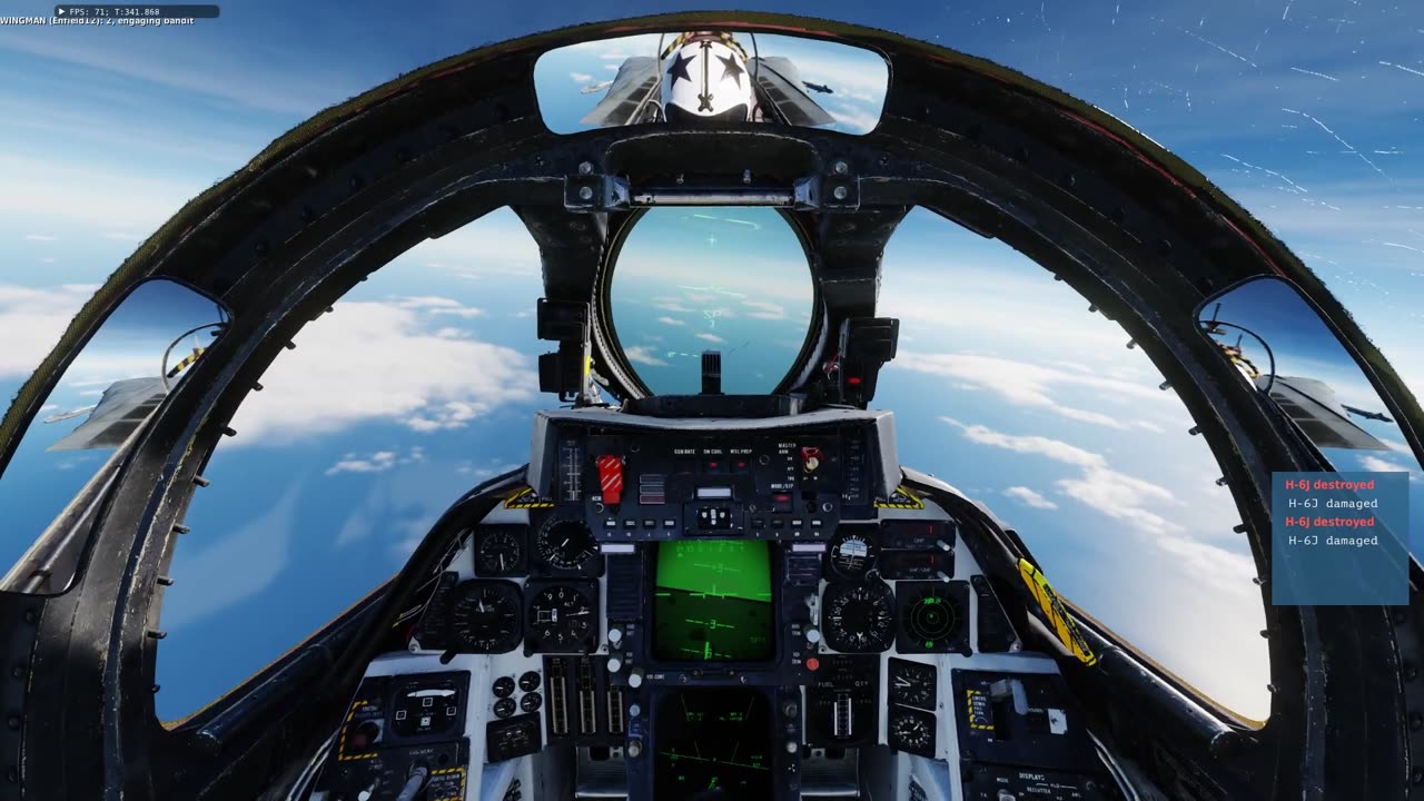 F-14s vs Mig 21s and H6 bombers