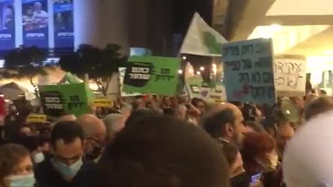 Israel Protesting against mandatory vaccination & tyranny