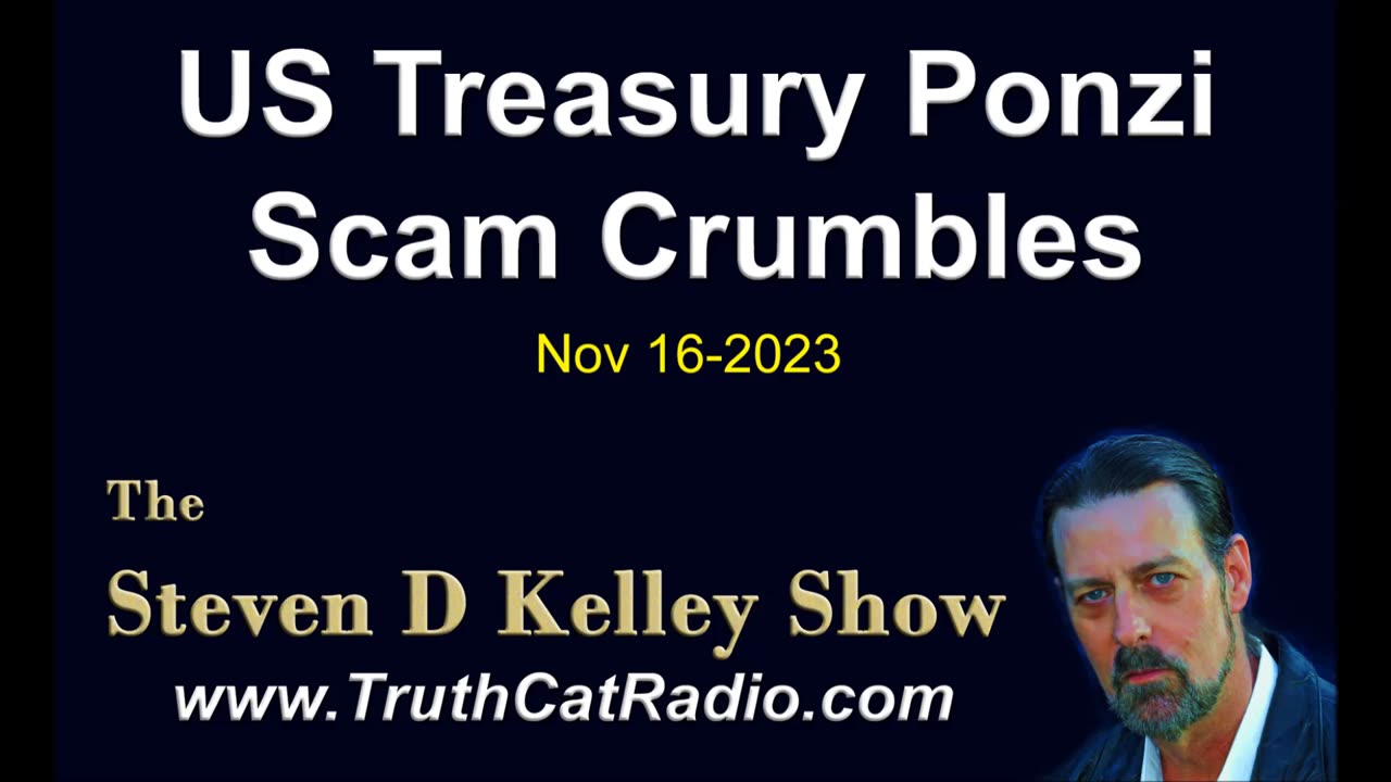 TCR#1043 STEVEN D KELLEY 495 NOV-16-2023 US Treasury Ponzi Scam Crumbles