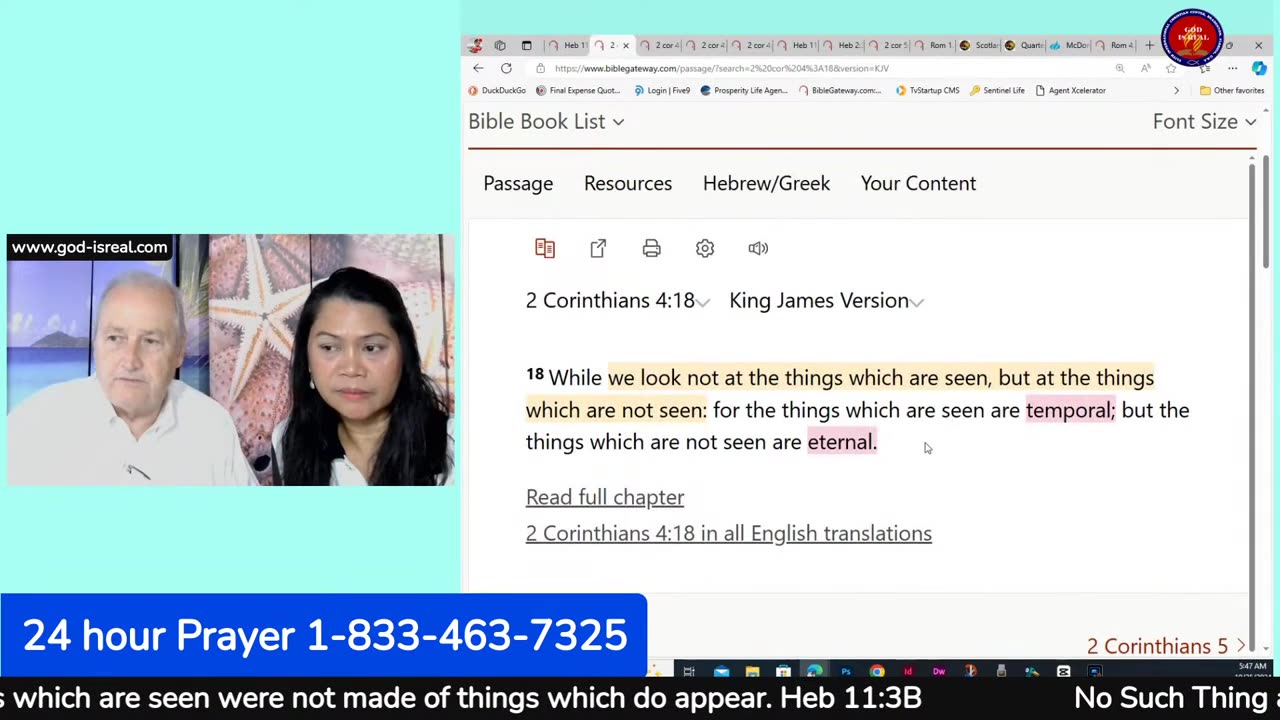 0:02 / 40:06 God Is Real 10-25-24 No Such Thing as Blind Faith Day 19