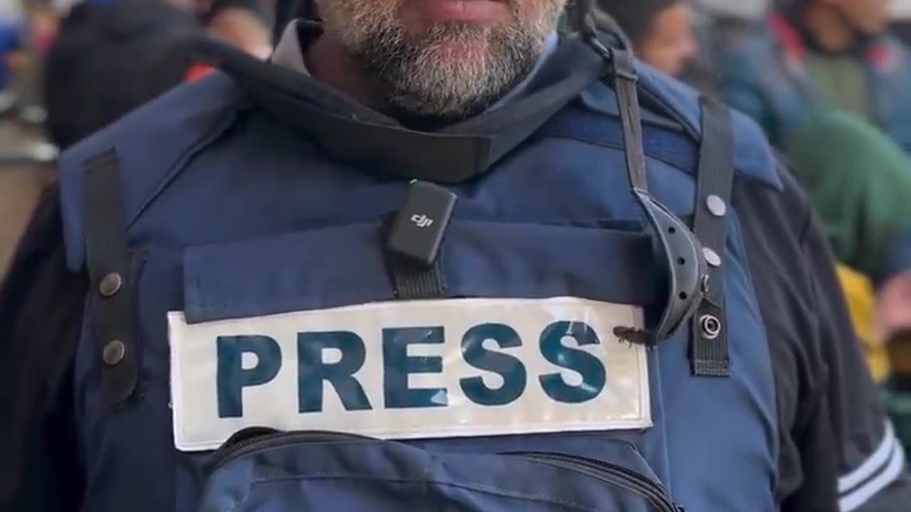 I hope western journalists look into his eyes and watch this well.