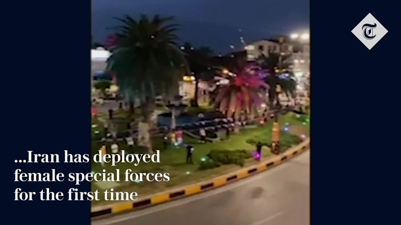Iran deploys female special forces to 'control protesting women'