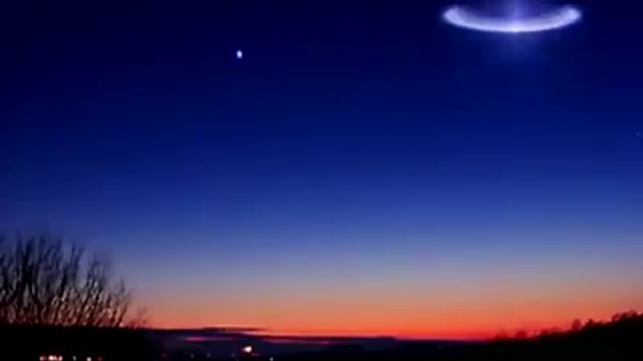 Canadian UFO creates Wormhole