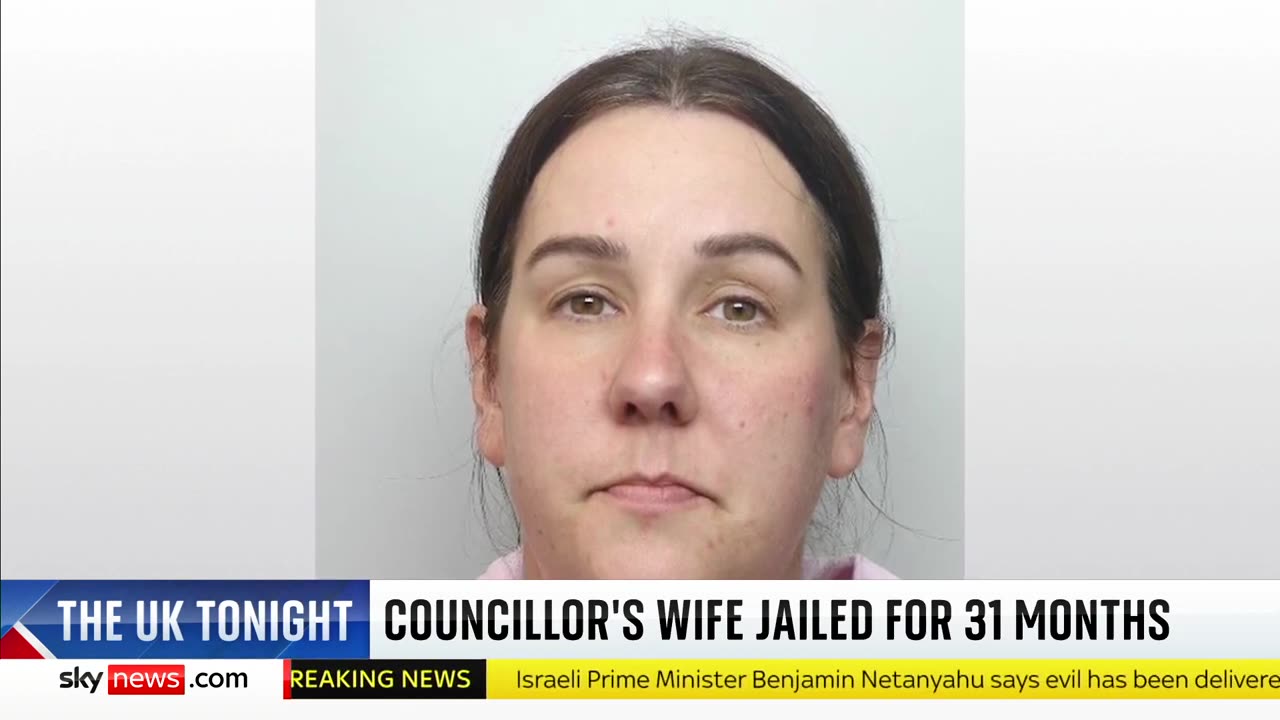 Wife of Tory councillor jailed for 31 months over social media post stirring up racial hatred