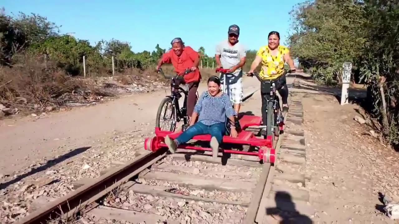 Riding the Rusty Rails Bicycle Adventure on Abandoned Train Tracks