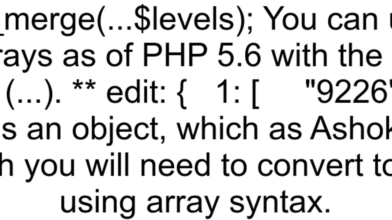 Convert array of objects to array of values in Laravel