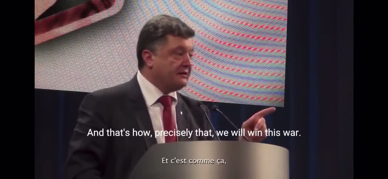 Poroshenko calls for Genocide