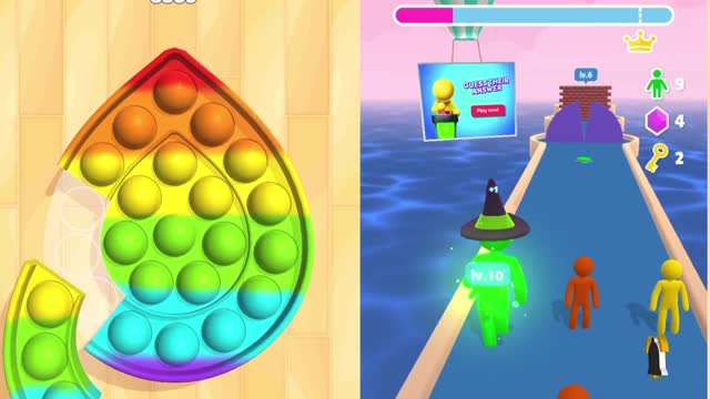 ✅ Pop Us! l Giant Rush 3D - All Levels Gameplay Android,ios - NEW UPDATE