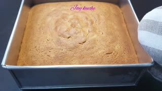 Traditional Banana Sponge Cake Recipe