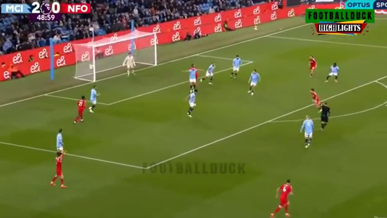 Manchester City vs Nottingham 3-0 GOALS AND HIGHLIGHTS