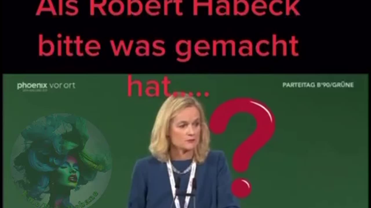 ALS ROBERT HABECK BITTE WAS GEMACHT HAT....