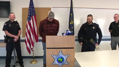 Portage police hold press conference after 22-year-old employee shot, killed at business