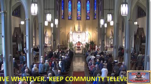 NCTV45 CATHOLIC MASS SUNDAY HOLY SPIRIT PARISH (ST MARY’S) 8 AM SUNDAY APRIL 10 2022