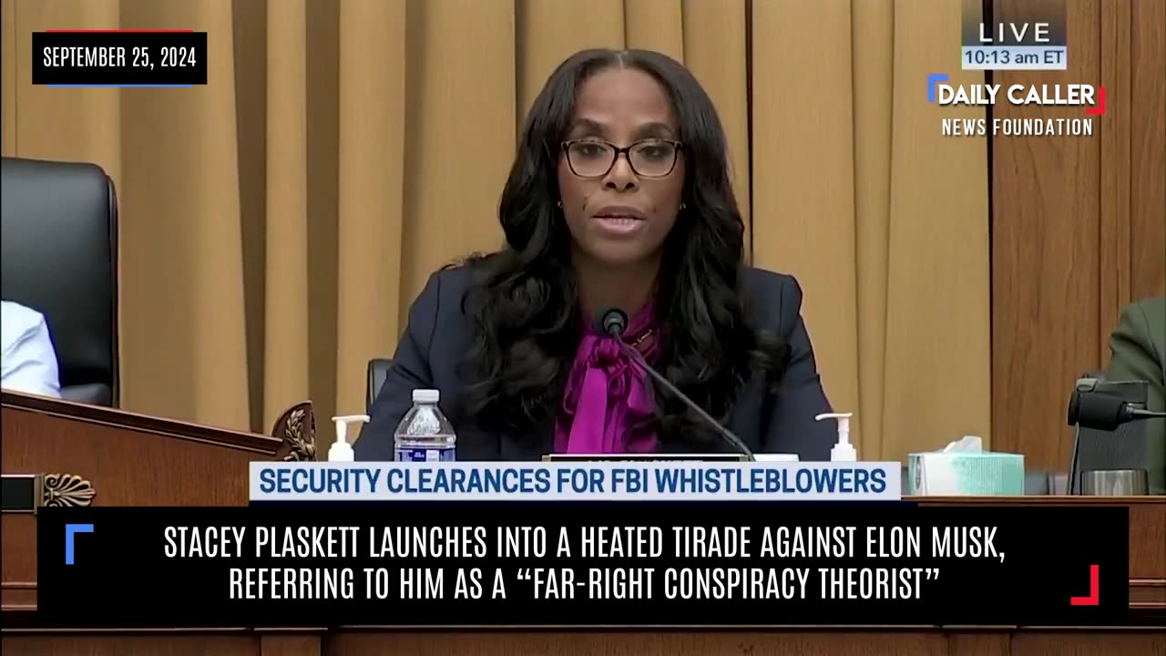 "Election Disinformation": Stacey Plaskett Launches into Heated Tirade Against Elon Musk