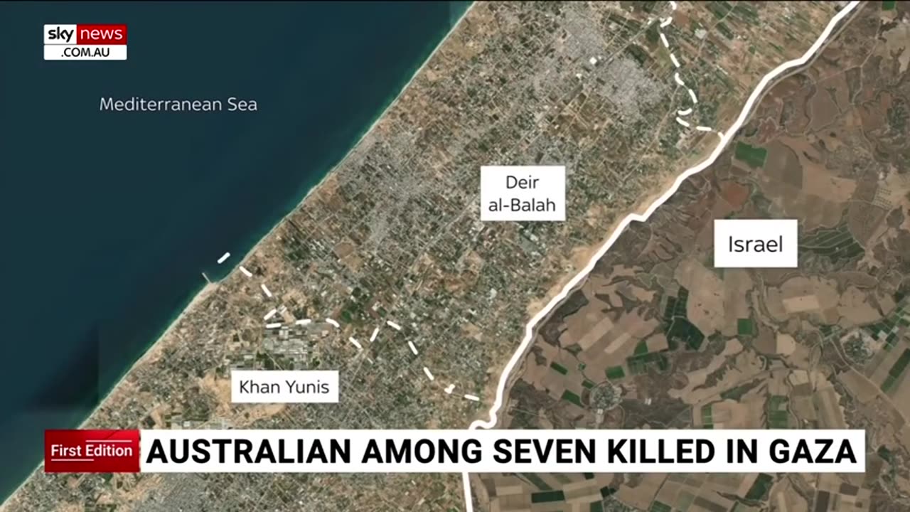 Sky News Australia - Israel admits to attack on aid workers in Gaza