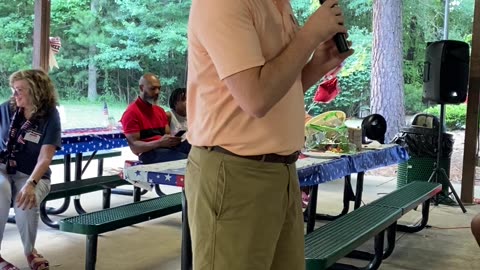 Mike Schietzelt @WesternWakeRepublicanClub picnic