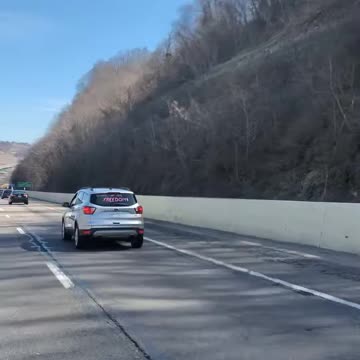 Freedom Convoy in the Mountains