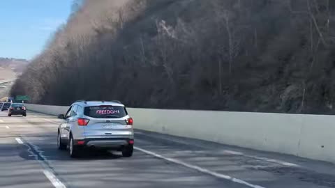 Freedom Convoy in the Mountains