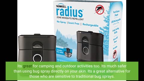 Thermacell Rechargeable Mosquito Repeller Refills; Advanced Repellent Formula Provides