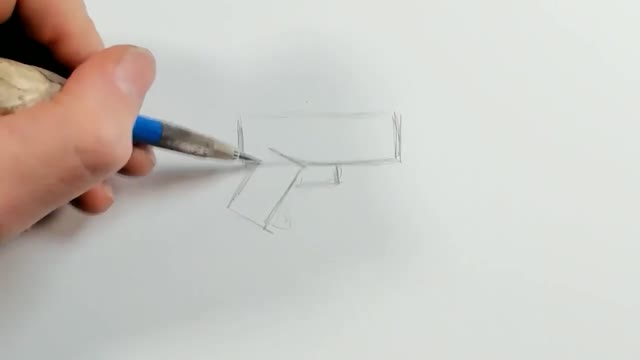 How To Draw The Outline Of Guns