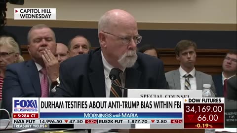 John Durham drops major bombshells during Trump-Russia collusion probe hearing